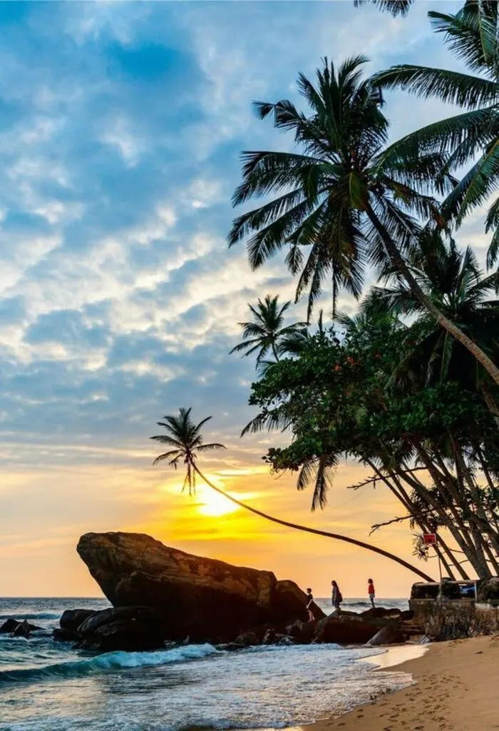 Playa en Srilanka