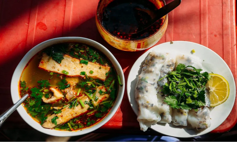 El Plato De Banh Cuon En Ha Giang