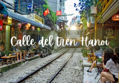 Vietnam   Calle Del Tren Hanoi