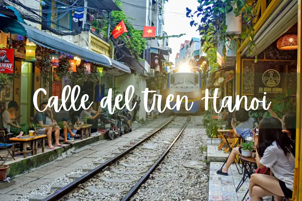 Vietnam   Calle Del Tren Hanoi